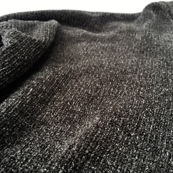 Forever 21 Gray Chenille Soft Hoodie Sweatshirt - Picture 3 of 11